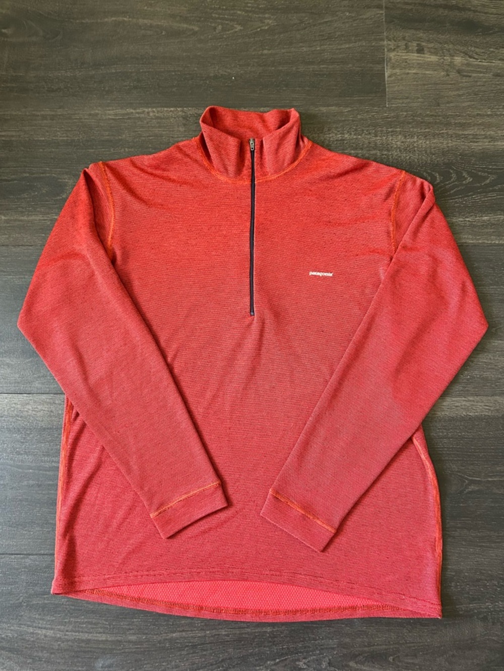 Patagonia Red Half-Zip Men's Performance Pullover